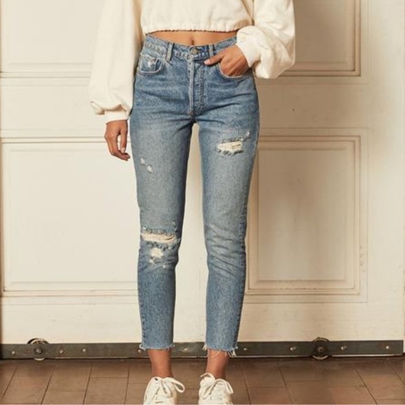 BOYISH The Billy Farcountry High Rise Skinny Jeans SZ 28 - Picture 1 of 7